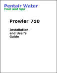 Pentair Water Pool & Spa Kreepy Krauly 710 Owners Manual