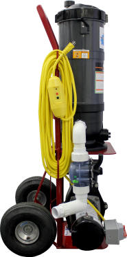 Tomcat Top Gun Phoenix Portable Pool Vacuum System - Vacuum Your Pool In 30 Minutes